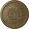Ekena Millwork Leandros Ceiling Medallion (Canopies up to 6 3/8"), 19 7/8"OD x 1 1/4"P, Mississippi Mud Crackle CM22LNMMC - alternate 1